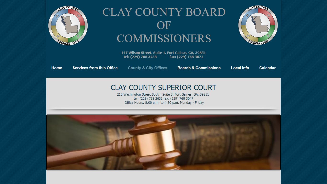 Clay County Superior Court - claycountrygeorgia